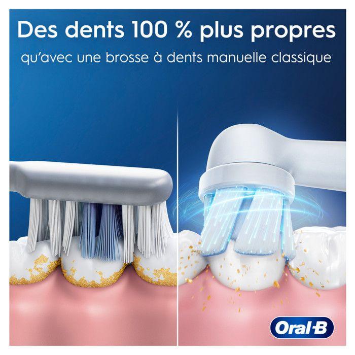 Brosse À Dents Électrique - ORAL-B - iO2 - Vert Forêt - 3 Modes De Brossage - Minuteur 2 Minutes