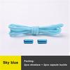 Slip-on No Tie Shoelaces Capsule Lock with Elastic Laces for Sneakers Kids Adults | Quick Lazy Shoelaces One Size Fits All Shoes