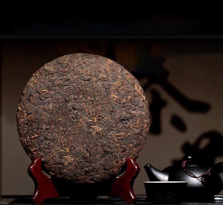 Menghai Old Banzhang Aged Old Puerh Tea Ancient Tree Ripe Tea 357g/CAKE