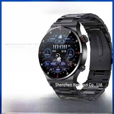 QW33 Pánské sportovní chytré hodinky s plně dotykovým displejem a Bluetooth voláním