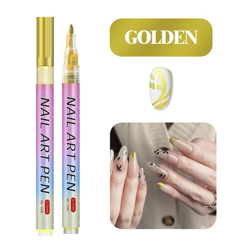 

1/12 шт. DIY Цветной Граффити-Маркер для Ногтей, Маркер для Дизайна Ногтей, Быстросохнущий, Точки, Цветы, Лайнер, 3D Эффект, Граффити-Маркер для Ногтей, Инструменты для Ногтей as the picture