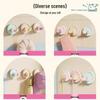 Suction Cup Hook, No-Drill Wall-Mounted Plug Fixer, Strong Load-Bearing for Kitchen