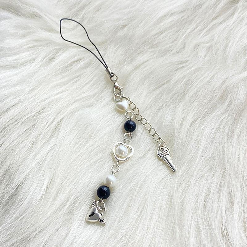 Pink Y2K Phone Charms Pendant Kawaii Key Chain For Bag Cute Accessories Keychain