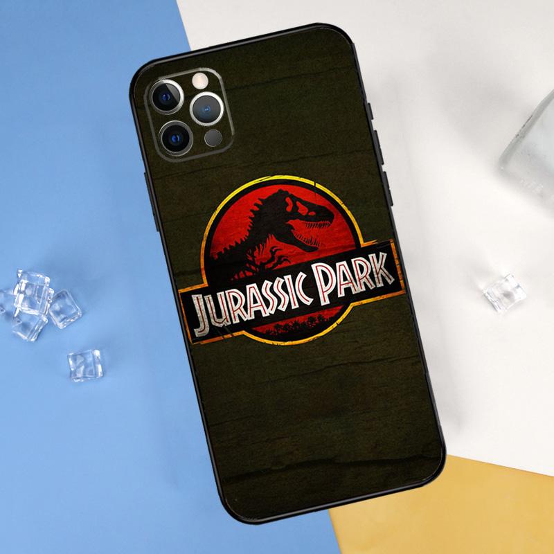 Dinosaur World Jurassic Park Case For iPhone 13 12 11 14 Pro Max Mini Cover For iPhone XR X XS Max 6 Plus Phone Case