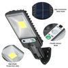30PCS COB Solar Powered Energy Street Light Outdoor Lamp Sensitive Light Control/ PIR Motion