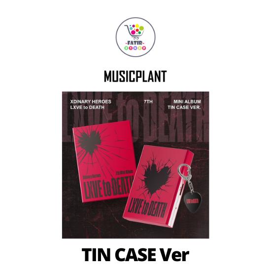 Select POB TIN CASE Ver Xdinary Heroes 7th Mini Album LXVE to DEATH