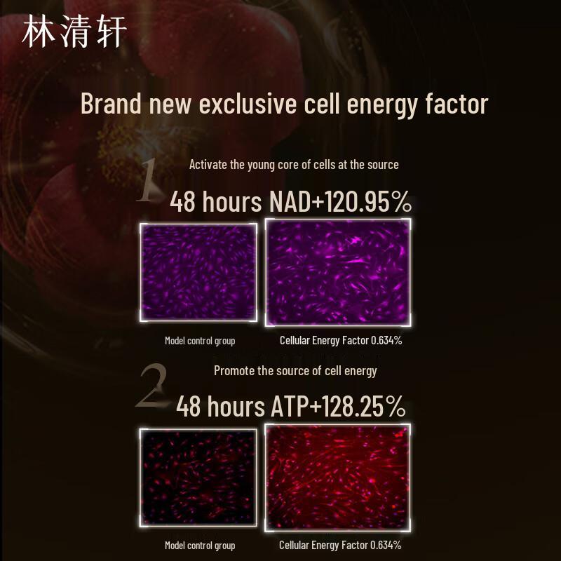 Lin Qing Xuan Camellia Black Gold Time Peptide Anti-Aging Essence Cream