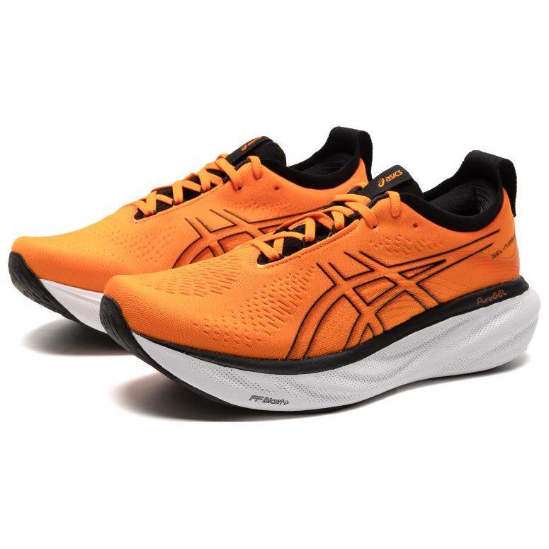 Asics Gel-Nimbus 25 Comfortable Versatile Low-Top Marathon Running Shoes Men Sneaker Orange 1011B547-800
