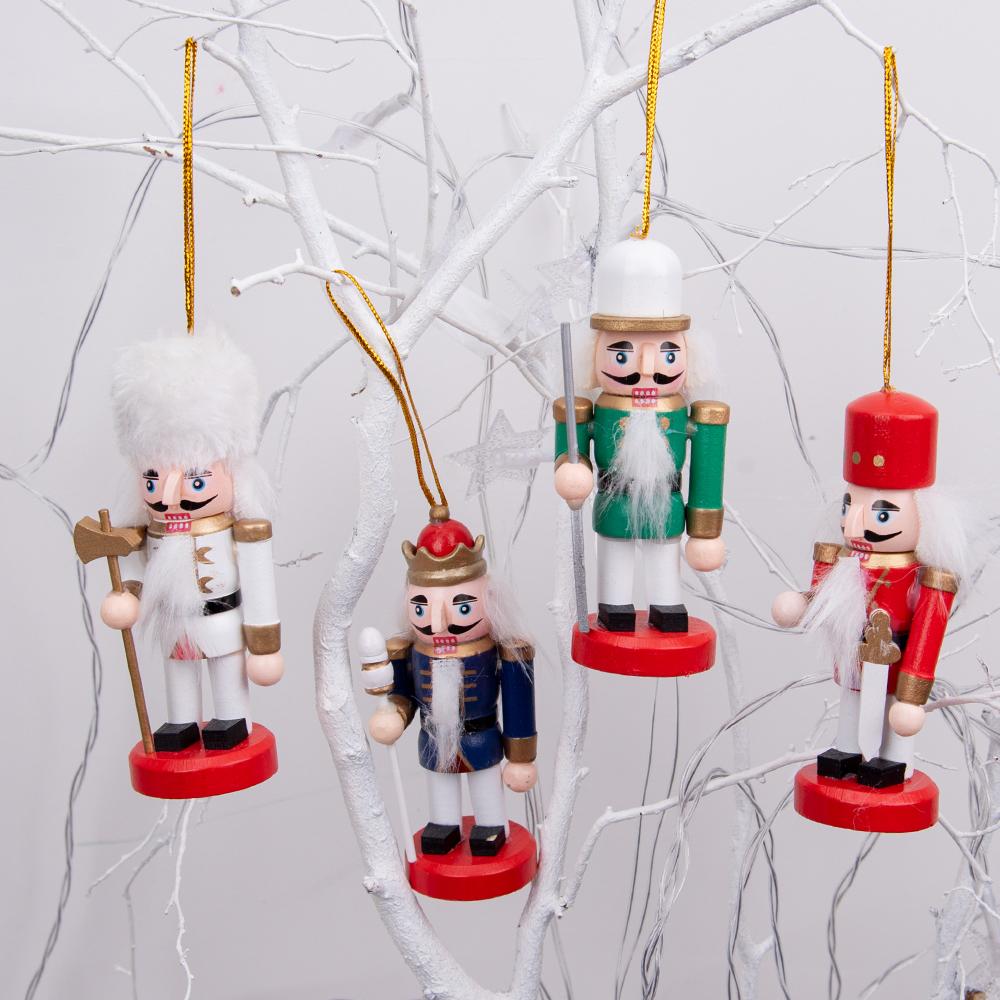 10cm Mini Nussknacker-Schmuckset
