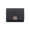 Loewe Anagram Pebble Grain Trifold Wallet C821tr2x16