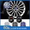 Pro VOLKSWAGEN VW 4ks 60/63/68mm Krytky středů kol automobilu Znak Kryty nábojů kol Autopříslušenství Pro VW R Rline Golf 4Mot