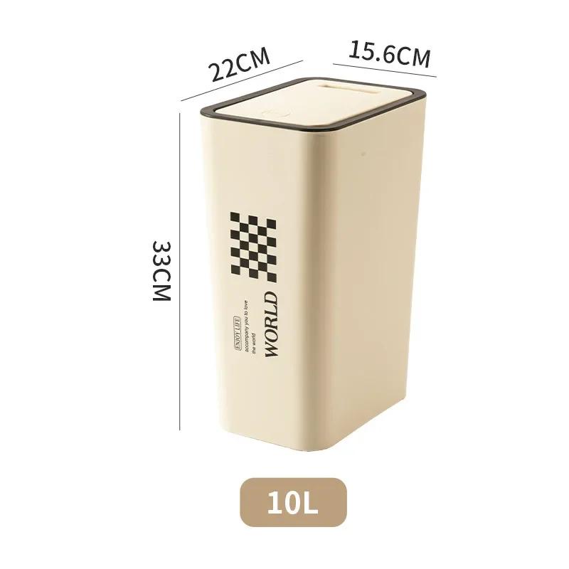 

Высококачественный бытовой туалет большой емкости, нажимной туалет специального типа, мусорное ведро с крышкой для сэндвичей, мусорное ведро