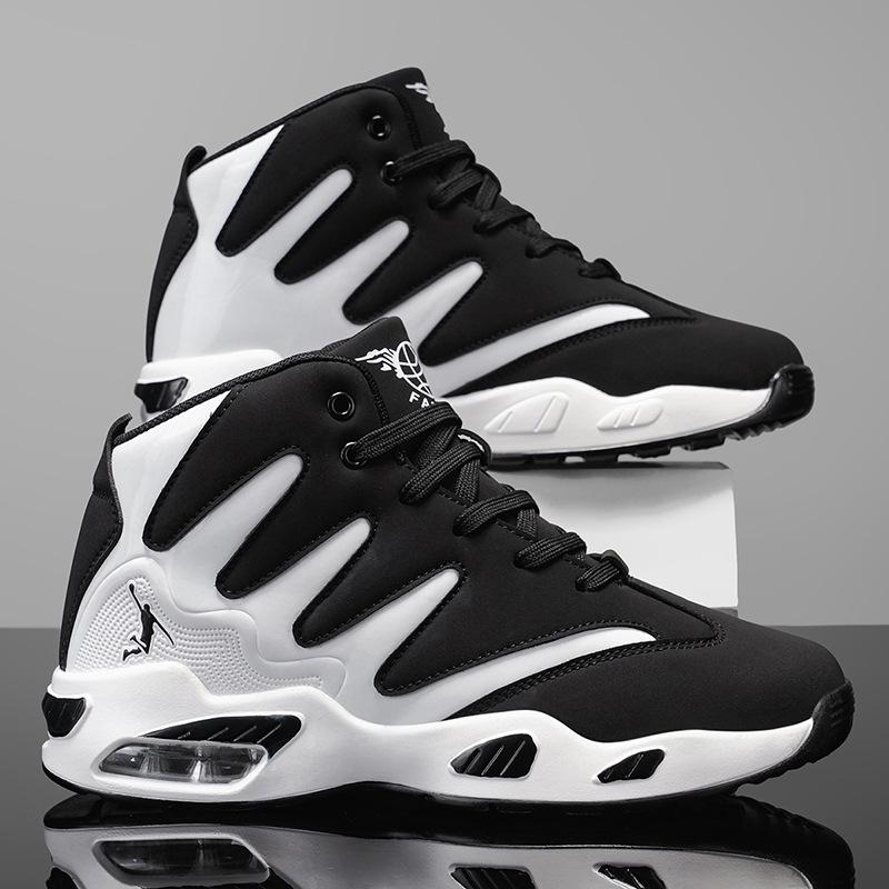 

New four seasons trendy shoes sports basketball shoes running shoes winter leather casual shoes 36