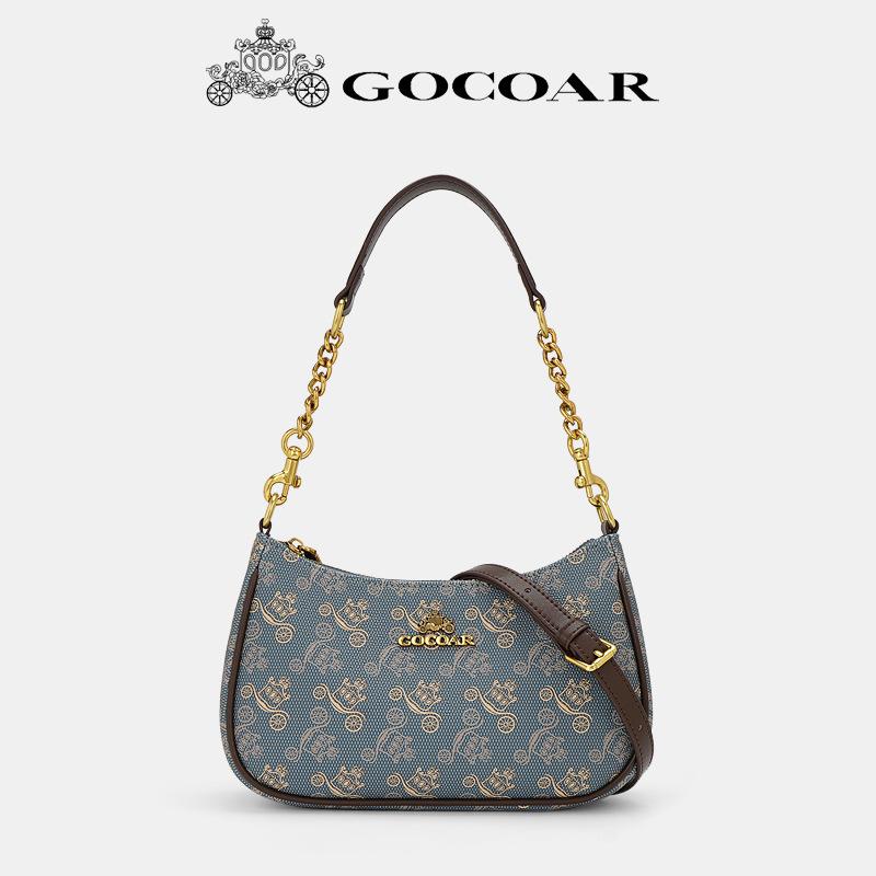 Retro horse-drawn cart armpit bag niche