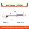 Eccentric Chamfering & Back Boring Countersink CNC Milling Cutter