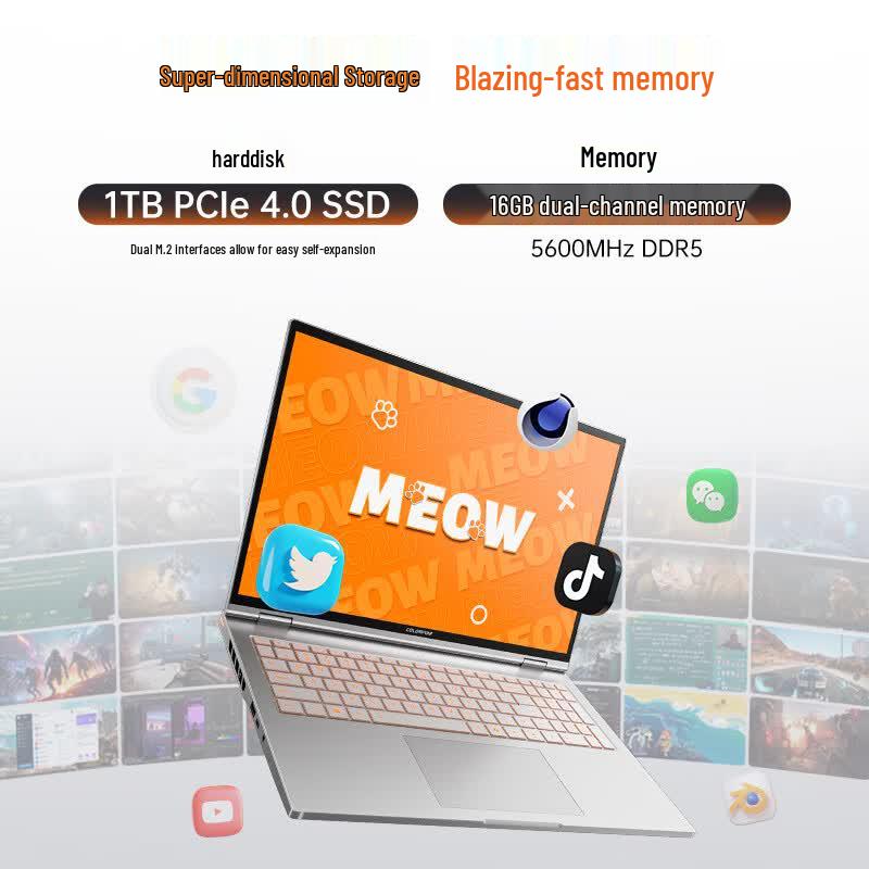 Colorfire MEOW R16 Gaming Laptop (CN version)