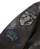 Avirex G-1 Antique Ship Leather Top Gun Blood Chit / 7834950014 Brown