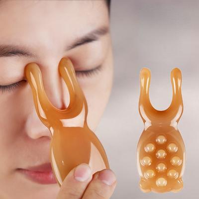 Face Lifting Guasha Scraping Massage Facial Tools Nose Massage Plate Reduce Puffiness Nose Lifting Nose Massager