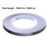 1Pcs Self-Adhesive Tile Tape Waterproof Seam Filler Black 1cm X 5m Shiny Durable Practical for Living Room Bathroom Kitchen