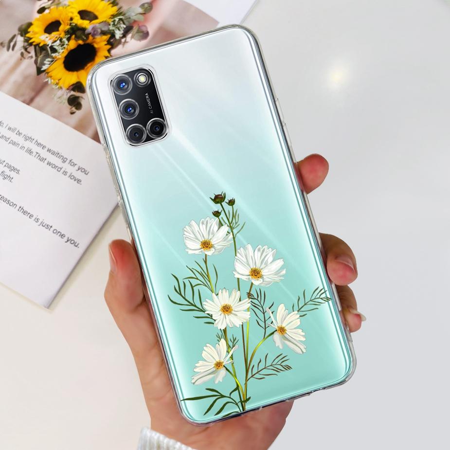 For Oppo A52 A72 A92 Case Cute Fashion Painted Cover Soft Silicone Phone Case For Oppo A92 A 52 72 OppoA52 OppoA72 Fundas Bumper