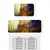 Elden Flannel Kitchen Mat Christmas Soft Area Rug Non Slip Floor Carpet Home Decoration