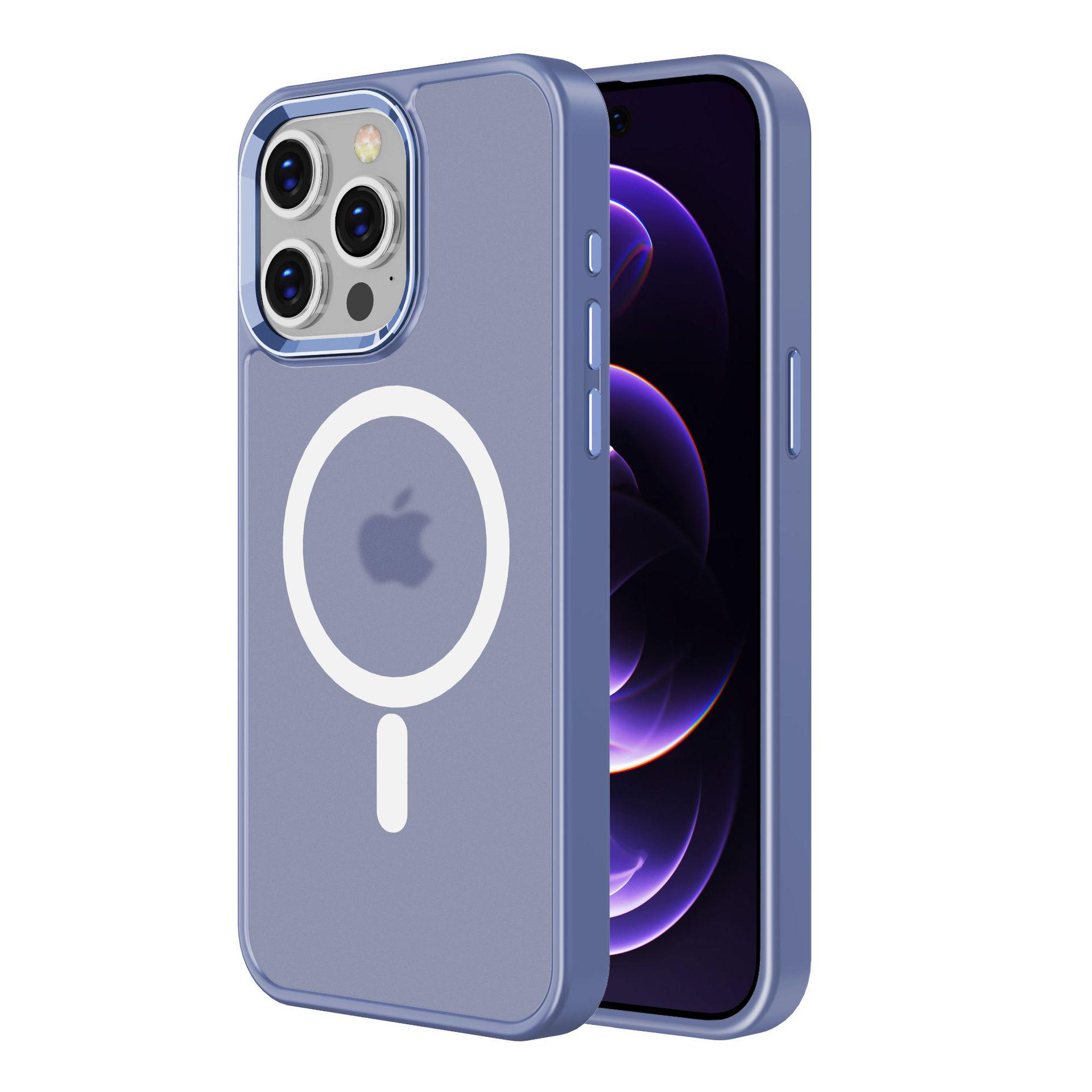 

iPhone 16 Golden Shield Magnetic Case - Semi-Transparent, Frosted Finish iPhone 14 Pro Max