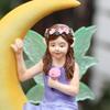 Resin Elf Sculptures Realistic Swing Figurines for Home and Outdoor Garden Patios Decors