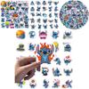 Colorful 50pcs Lilo Stitch Stickers Ideal For Decorating Laptop And Skateboard