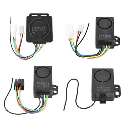 Bezpečnostný alarm pre elektrickú trojkolku s dvoma diaľkovými ovládačmi, funkcia rýchleho štartu, ochrana proti krádeži pre elektrické trojkolky