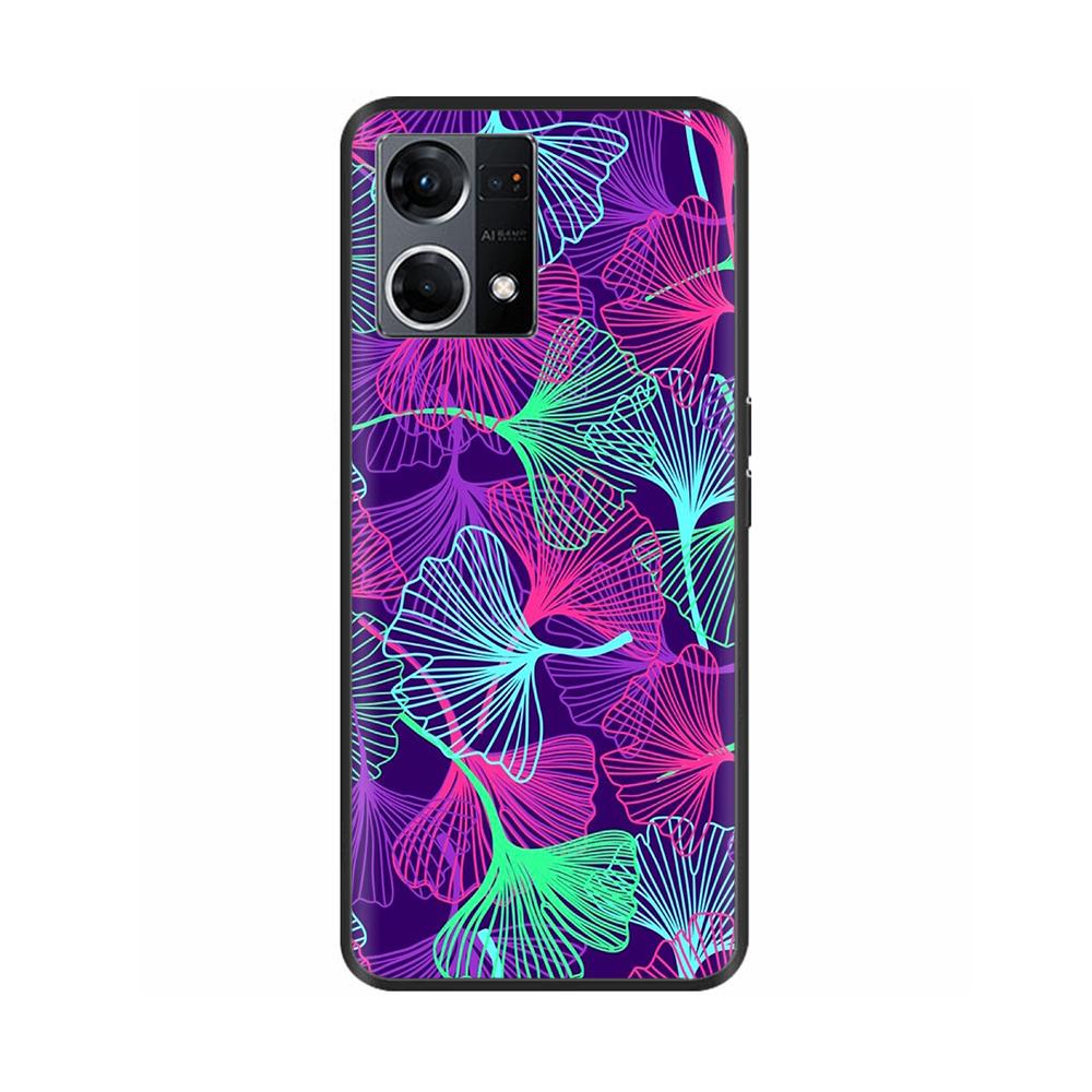 For Oppo F21 Pro CaseTPU Bumper Soft Silicone Bumper Back Phone Cases for OPPO F21 Pro Reno 7 Reno7 4G Case Cover Fundas Coque