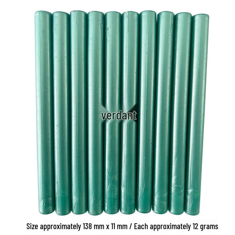 Round Wedding Invitation Wax Stick for Sealing, Hot Melt Glue Gun Compatible, Ideal for Wine Jar Sealing and Wax Cellar Storage