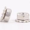 304 Stainless Steel K-Type Hexagon Lock Nut (M3/M4/M5/M6)