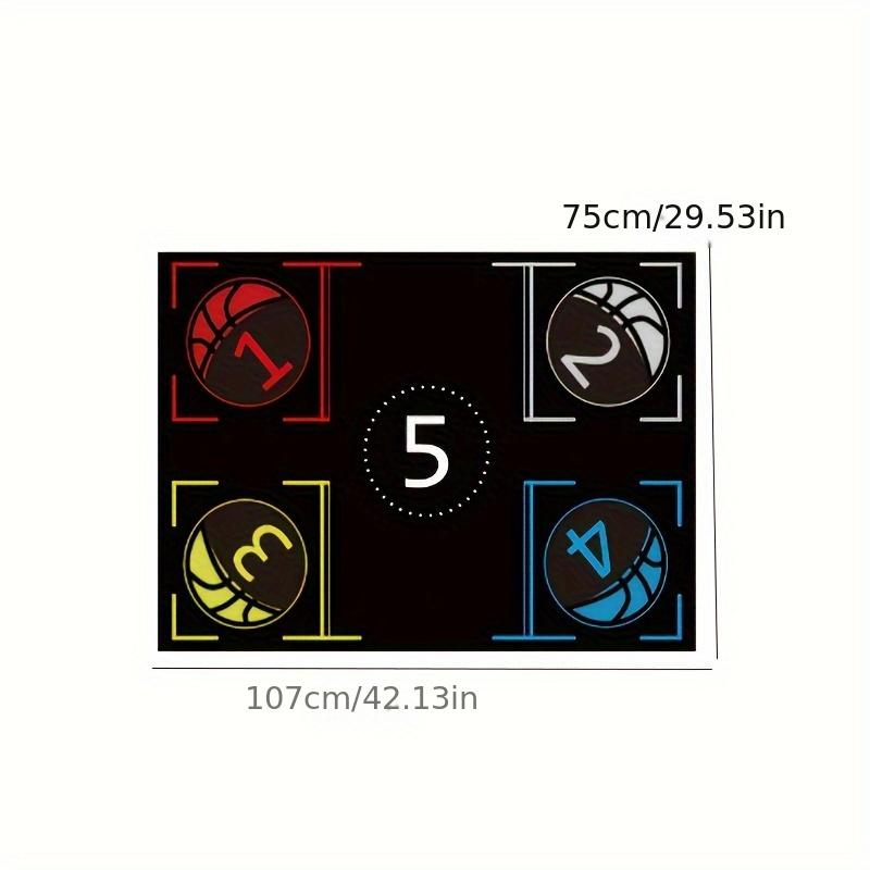 

Basketball Training Mat Durable Non Slip Foldable Adults Dribble Training Mat Basketball Training Indoor Ourdoor Equipment