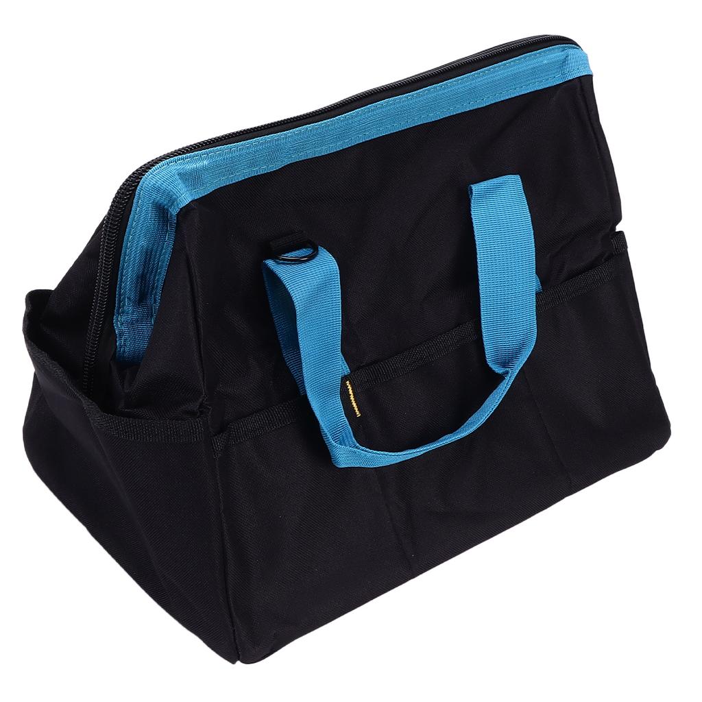 Hand Tool Bag Wide Mouth   Storage Packet with Shoulder Strap for Electrician Carpenters