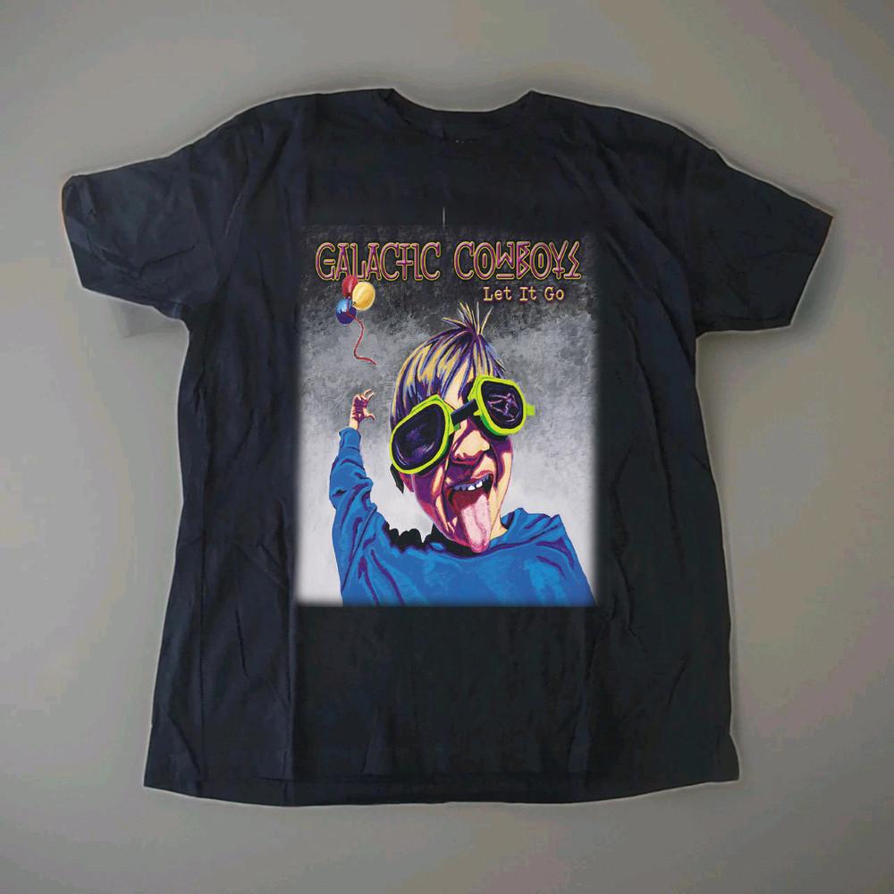 

Rare Galactic Cowboys Band LET IT GO Album Cotton S to 5XL Tee Shirt ZL568 Unisex T-Shirt XXL
