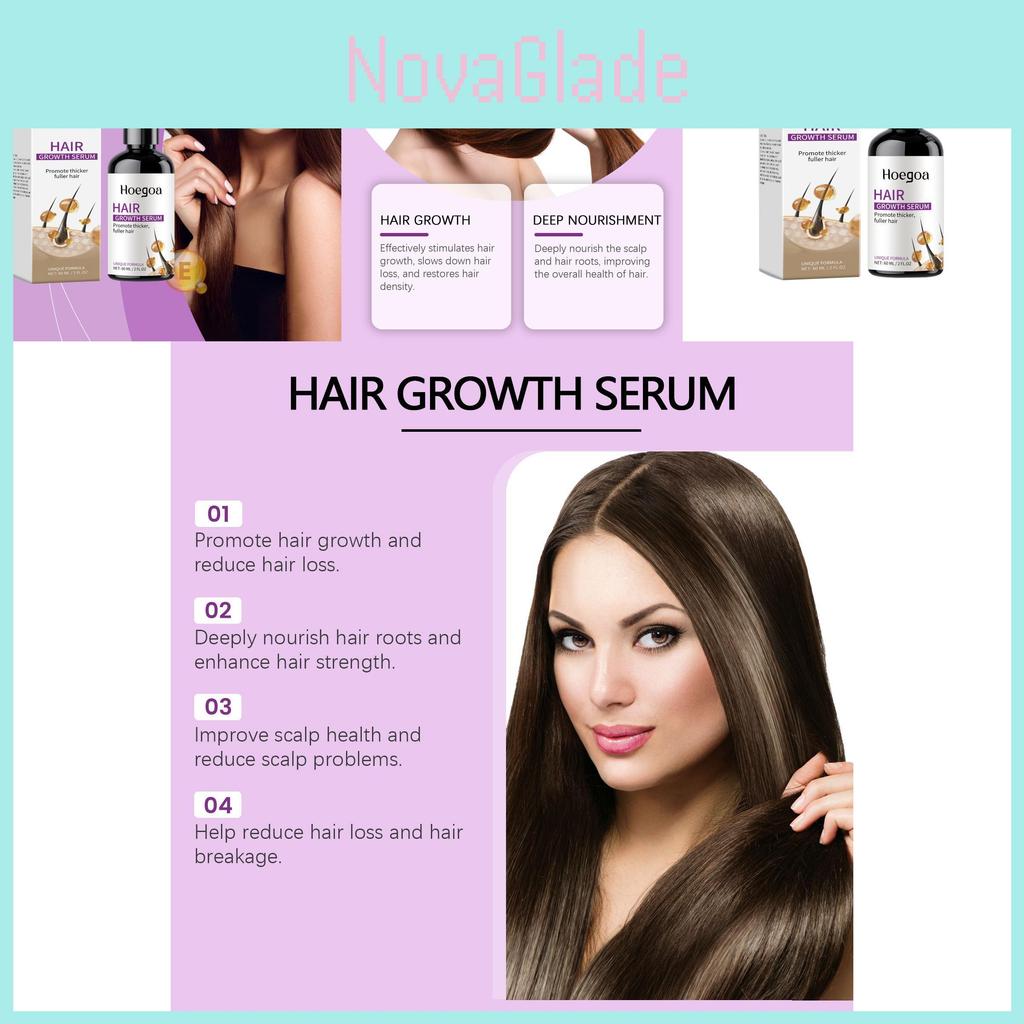 Hoegoa Hair Care Essence Nourishing Hydrating Daily Treatment For Silky Smooth Shiny Hair