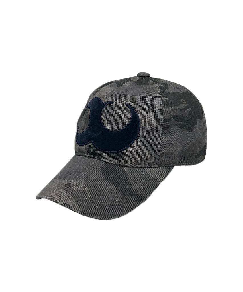 Iyu Basic Logo Washed Ball Cap [Camo Charcoal]