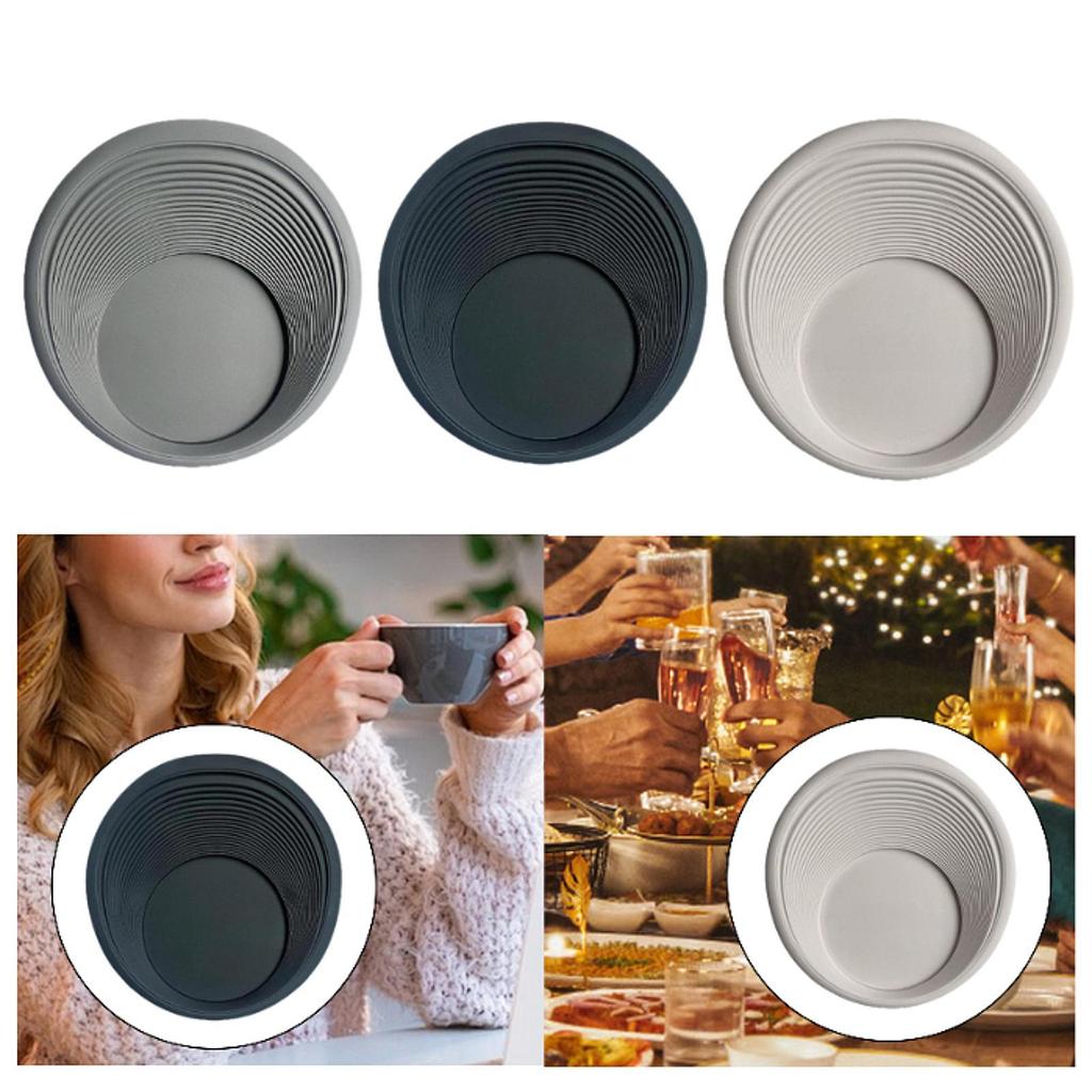 Silicone Coasters for All Tables, Heat And Moisture Protection