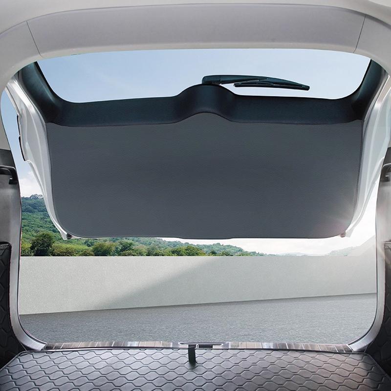 2024 New Car Trunk Mat For Hyundai Santa Fe 2010-2024 Leather Anti-Kick Protective Pad Waterproof Tailgate Cover Interior Modifi