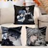 B-Black Butler Cushion Cover Pillowcase Upholstery Sofa Throw Pillow Home Decor Pillowcas