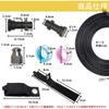 [4C LAB] Pipe Cleaning Hose for Karcher Drain Cleaning, Reverse Spray with Nozzle, 15m, Compatible with K2, K3, K4, K5, K6, and K7