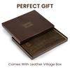 Genuine Leather Portfolio Organizer - Professional Business Pad Folio for Men and Women - Document Card Holder, Resume Folder, Folio for A4/Letter Siz