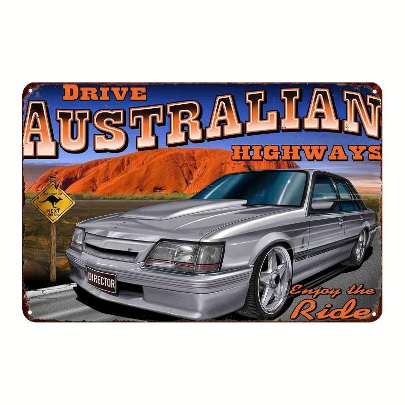 Automotive Metal Decorative Painting for Garages & Auto Shops