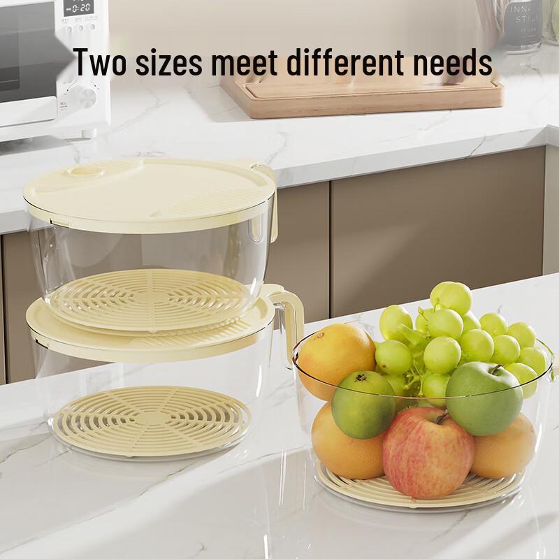 Small Multi-functional Rice Washing Drain Basket