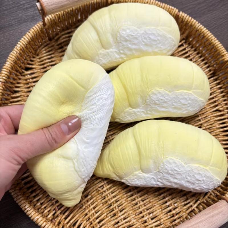 Durian Slow Rising Toy 1Pcs Soft Simulation Fruit Fidget Toy for Stress Relief Classroom Reward for Students