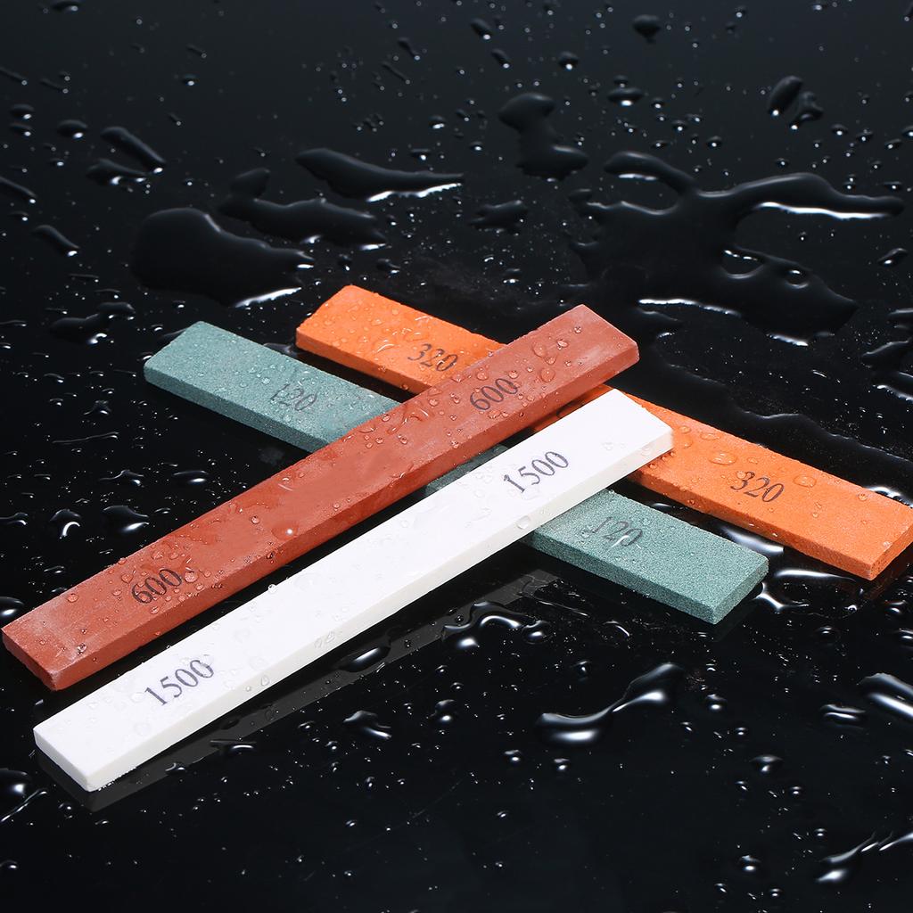 Sharpener Set Fixed-angle Knife Sharpener Knife Sharpening Kit Knife Slicker   Sharpener Abrasive Holding System with 4 Sharpening Stones