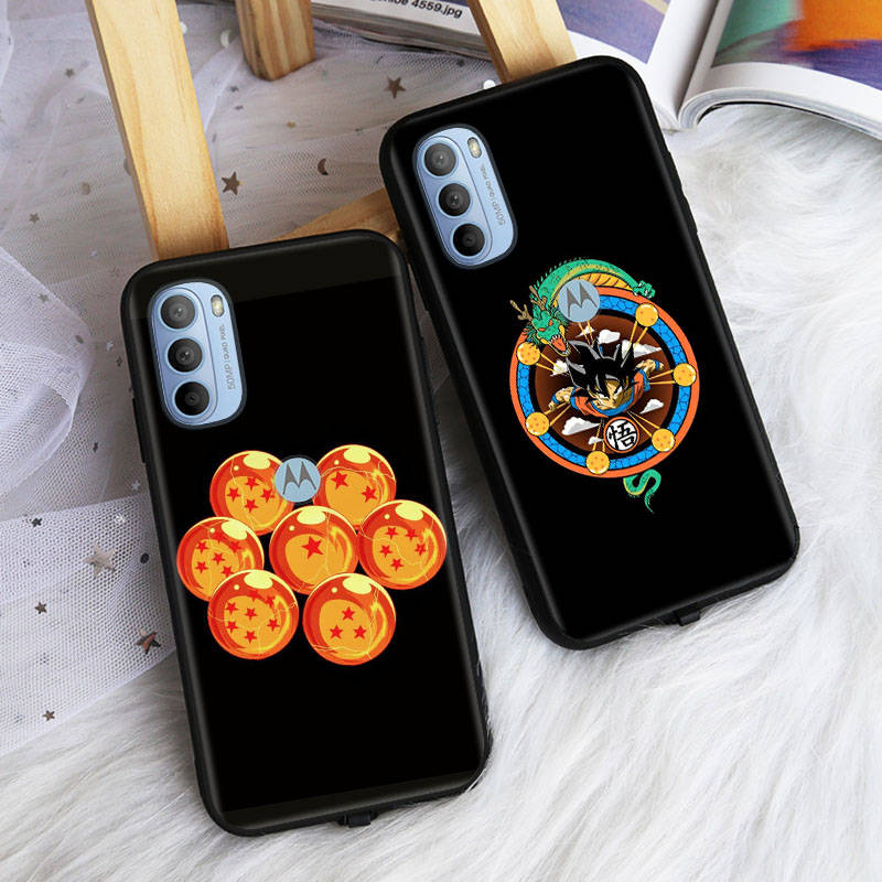 AD58 Dragon Ball Anime Black Case for Xiaomi Poco X6 M5 M6 F5 F6 F1 C65 C55 C50 C51 C40 Redmi Note 7 8 14C A3X 13C 12C 11 10A 9C Pro Sofe Cover