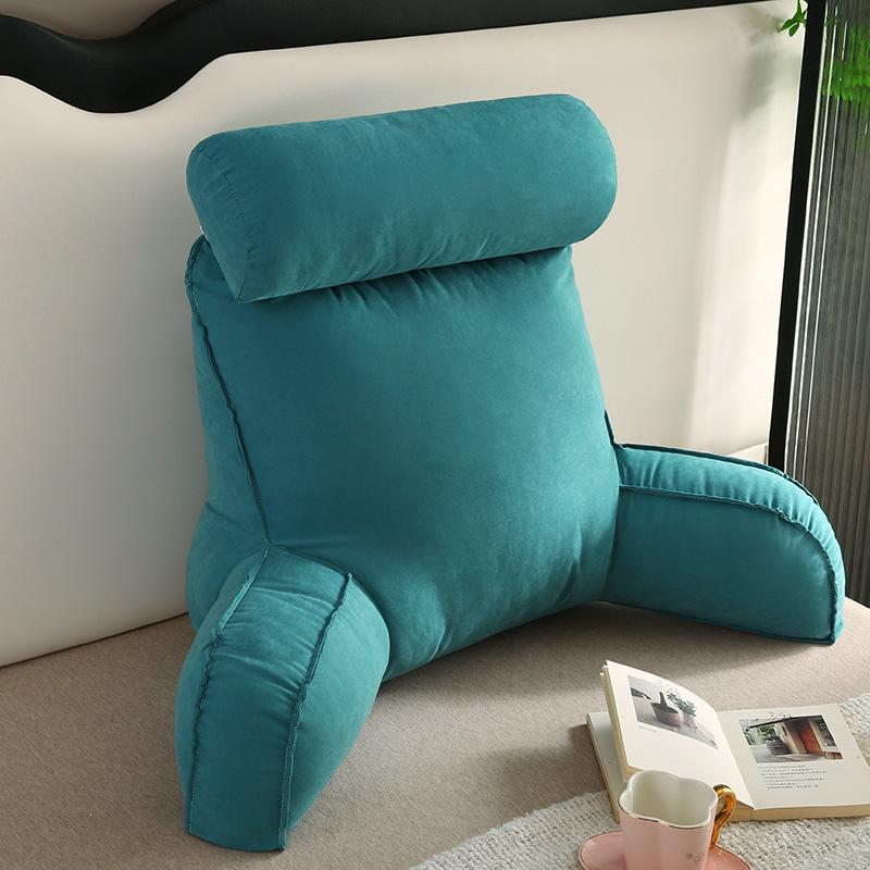 Comfortable Reading Pillow with Lumbar & Neck Support for Dorms, Bay Window, or Bed.