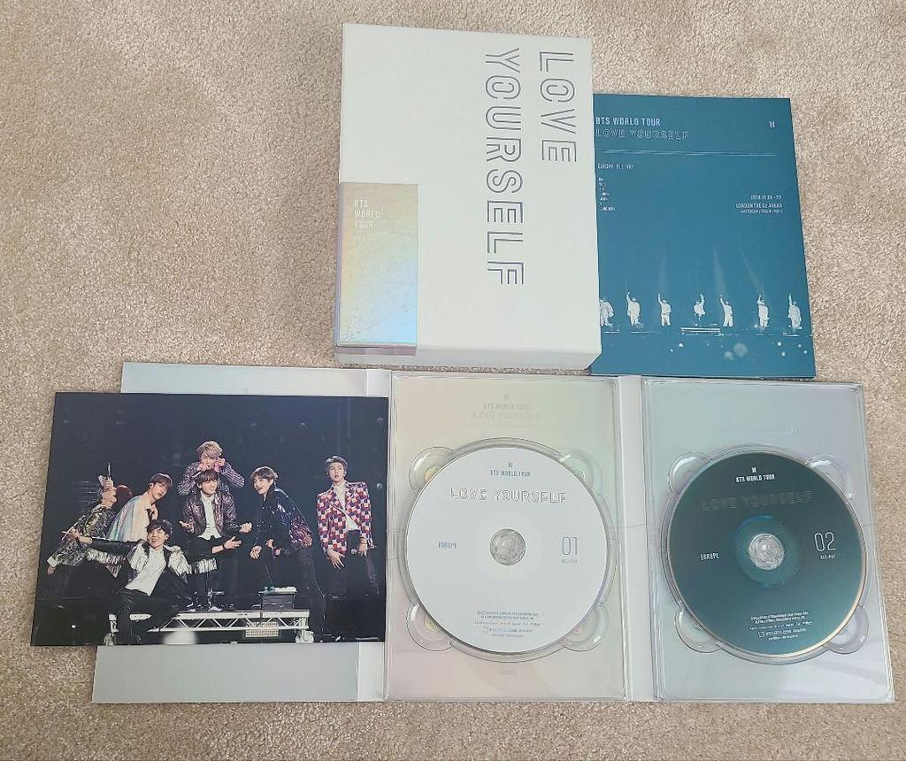 [USED] BTS Loveyourself EUROPE Blu-ray