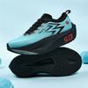 Men Trainer Running Shoes Jogging Cushioning Race Sneakers Couple Outdoor Luxury Shoes Off-Road Shoes Breathable Mesh Non-Slip